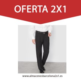 Almacenes Barcelona 2x1 - pantalon chandal algodon oferta